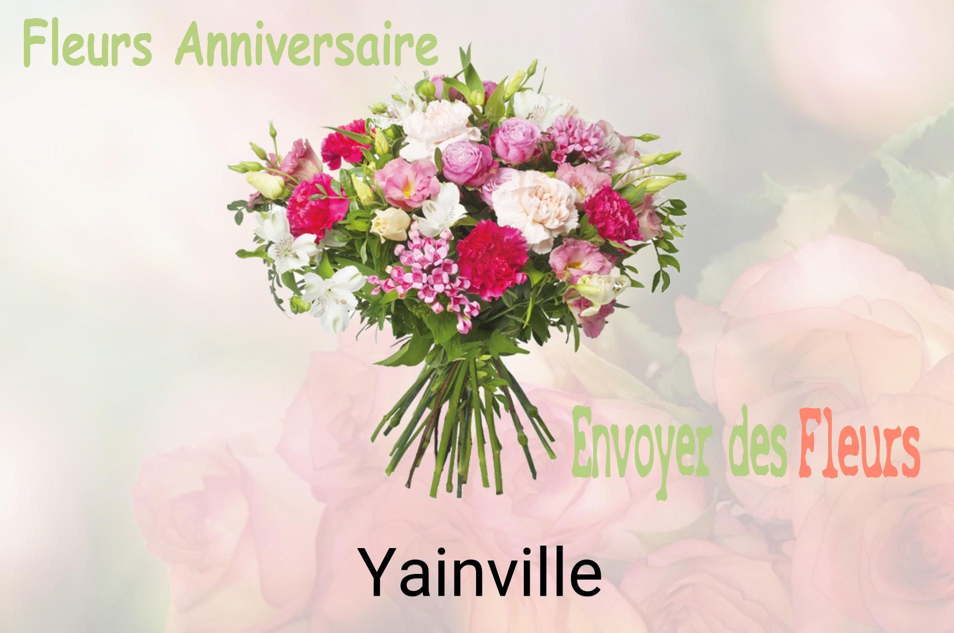 Bouquet de fleurs d’anniversaire livré à Yainville